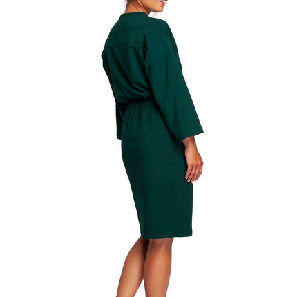 Sporty Chic Knit Midi Dress - Très Elite