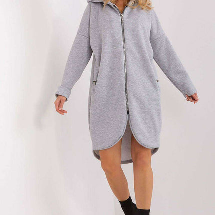 Sporty Elegance Hooded Pullover Sweatshirt