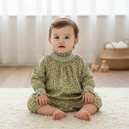 Spring Sister Matching Outfits: Adorable Dresses and Baby Rompers for Girls - Très Elite