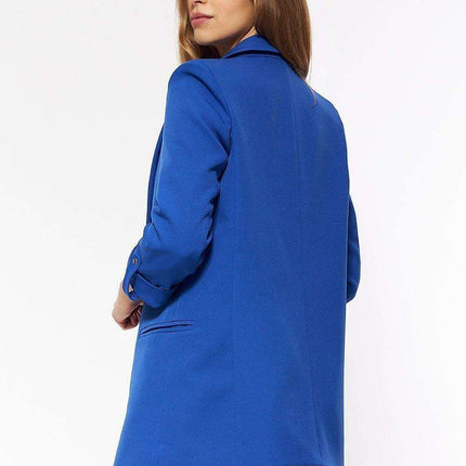 Springtime Chic Blushing Pink Oversized Spring Jacket - Très Elite