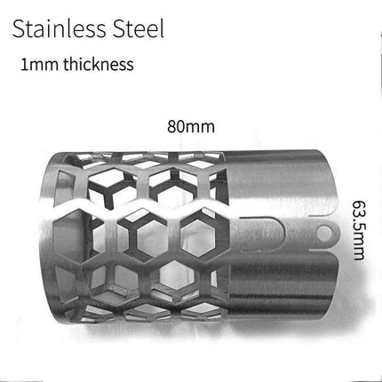 Stainless Steel Chimney Spark Guard and Rain Shield for Wood Stoves..