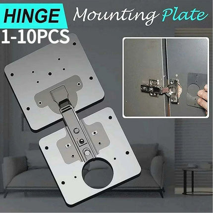 Stainless Steel Hinge Repair Tool Kit for Effortless Cabinet and Wardrobe Solutions - Très Elite