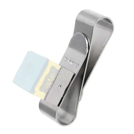 Stainless Steel Magnetic Pool Cue Chalk Holder - Essential Gear for Cue Players - Très Elite