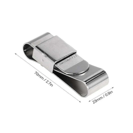 Stainless Steel Magnetic Pool Cue Chalk Holder - Essential Gear for Cue Players - Très Elite