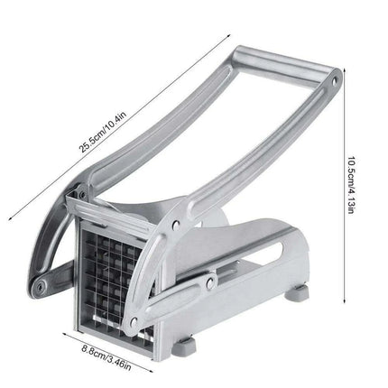 Stainless Steel Multi-Functional Fry Cutter and Vegetable Slicer Set - Très Elite