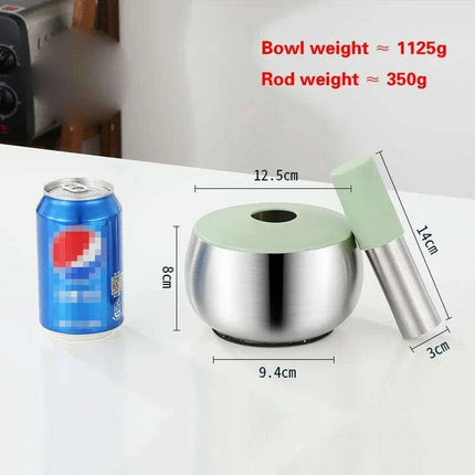 Stainless Steel Premium Herb and Spice Grinder Set - Très Elite