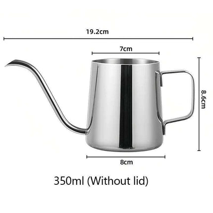 Stainless Steel Reusable Coffee Filter Cup with Convenient Hanging Ears - Eco-Friendly Brewing Essential - Très Elite