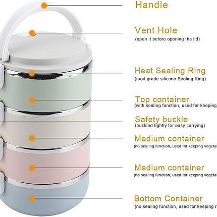 Stainless Steel Thermal Lunch Box: Your Ultimate Solution for Hot Meals on the Go