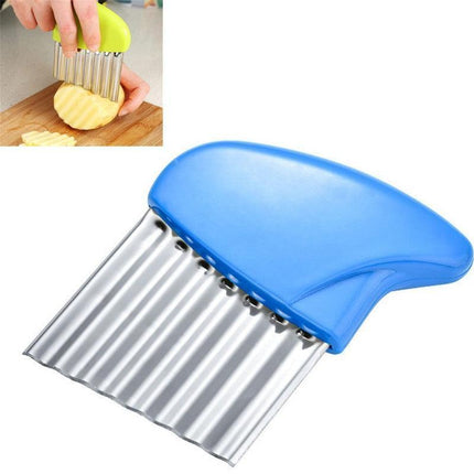 Stainless Steel Wave-Cut Vegetable Slicer - Your Essential Kitchen Tool - Très Elite