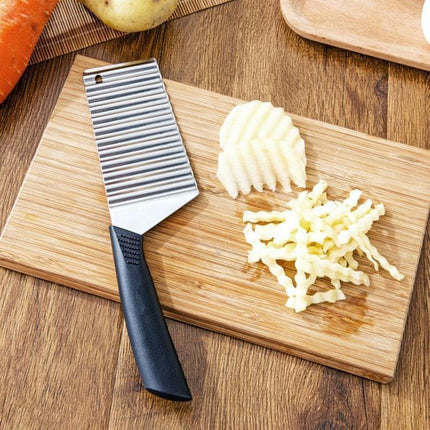 Stainless Steel Wave-Cut Vegetable Slicer - Your Essential Kitchen Tool - Très Elite