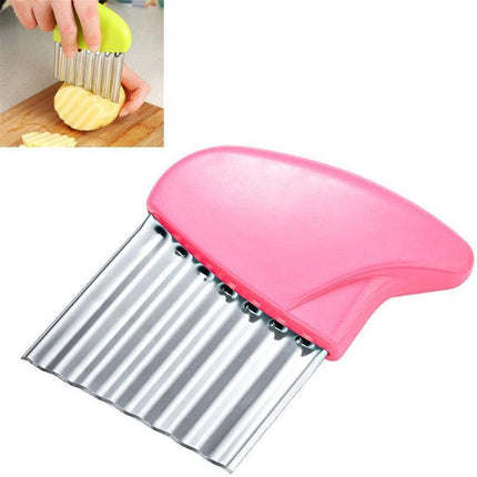 Stainless Steel Wave-Cut Vegetable Slicer - Your Essential Kitchen Tool - Très Elite