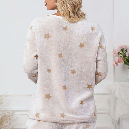 Starlit Serenity Plush Lounge Set - Très Elite