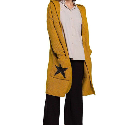 Starry Knit Cardigan with Unique Star Motif - Très Elite