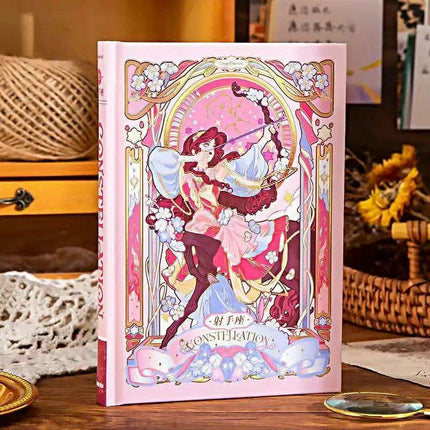 Stellar Whimsy Hardcover Journal – Colorful, Inspiring, and Imaginative Notebook - Très Elite