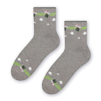 Steven's Cozy Holiday Cotton Terry Socks - Très Elite