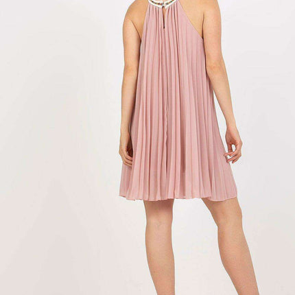 Strapless Pleated Summer Dress Your Day Dress Italy Moda - Très Elite