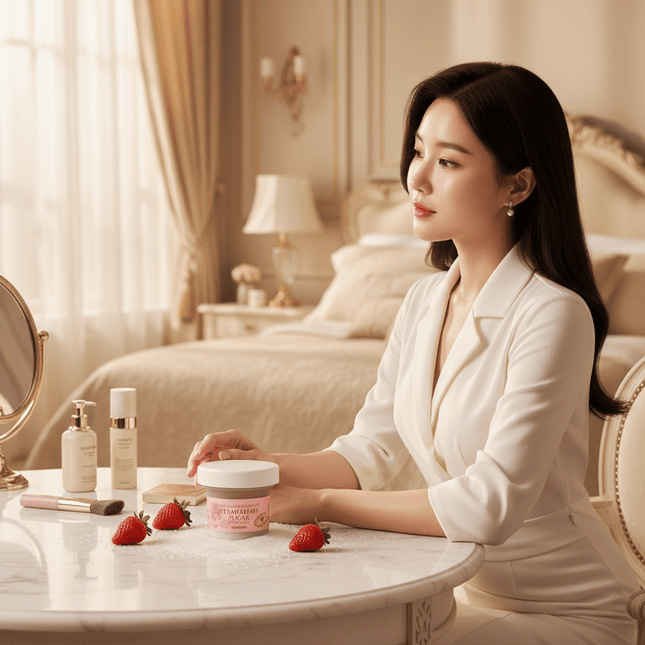 Strawberry Sugar Glow Revitalizing Facial Treatment