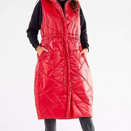 Streamlined Zippered Vest with Oversized Silhouette - Très Elite