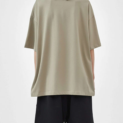 Streetwear Unisex Solid Color Loose Fit FOG T-Shirt - Très Elite