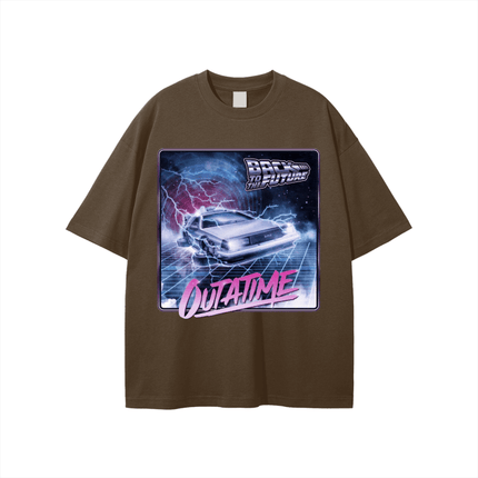 Streetwear Unisex Solid Color Loose Fit FOG T-Shirt - Très Elite