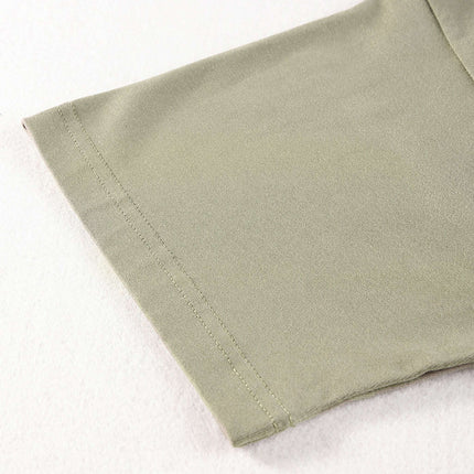 Streetwear Unisex Solid Color Loose Fit FOG T-Shirt - Très Elite