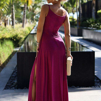 Striking Strapless Brocade Evening Gown by Numoco - Très Elite