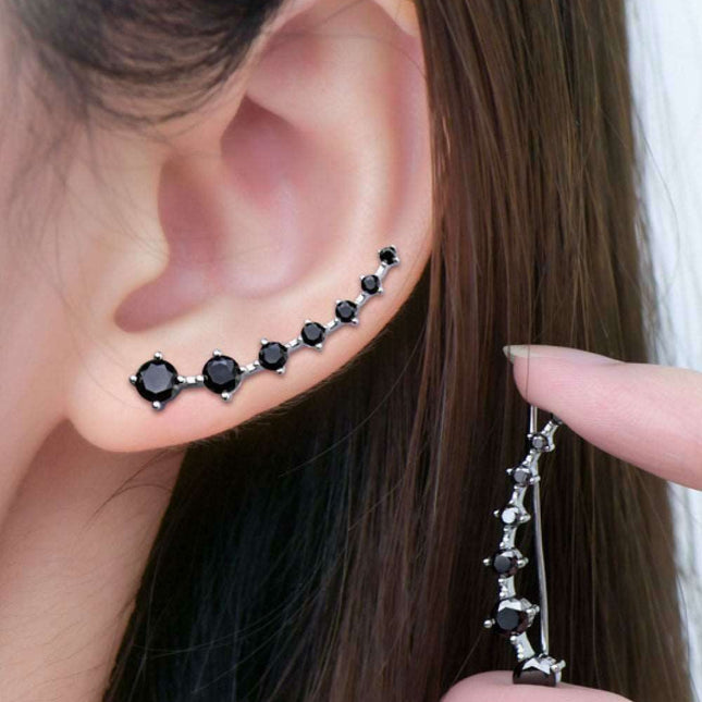 Stunning 1.9 Carat Lab-Created Diamond Sterling Silver Earrings with Authenticity Certificate - Luxurious Gift Packaging and Quality Assurance