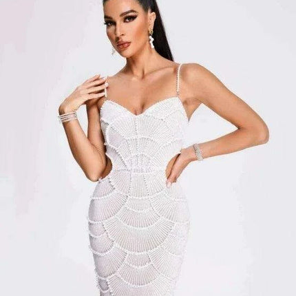 Stunning Sequined Bandage Dress: Illuminate Your Nightlife and Performance - Très Elite
