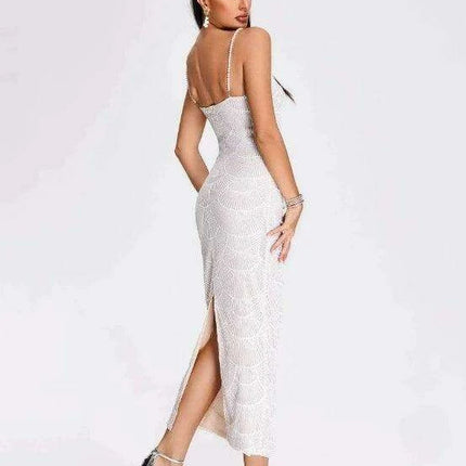 Stunning Sequined Bandage Dress: Illuminate Your Nightlife and Performance - Très Elite
