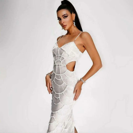 Stunning Sequined Bandage Dress: Illuminate Your Nightlife and Performance - Très Elite
