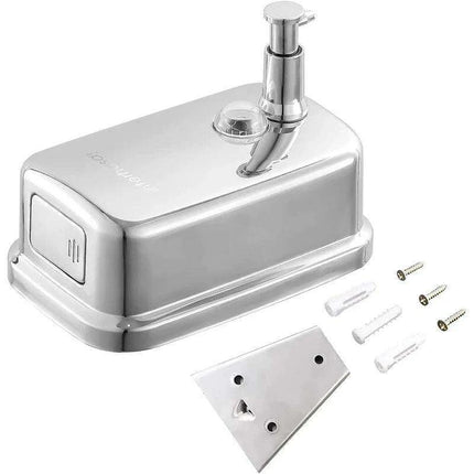 Stylish 304 Stainless Steel Wall-Mounted Liquid Soap Dispenser - Elegant Hygiene Solution - Très Elite