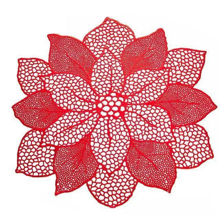 Stylish 6-Piece PVC Coaster Set for Table Protection and Elegance..