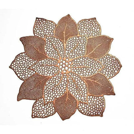 Stylish 6-Piece PVC Coaster Set for Table Protection and Elegance..