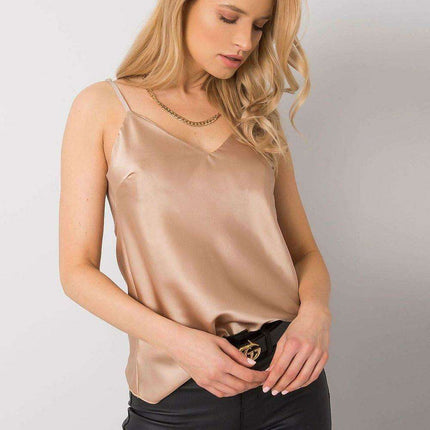 Stylish Adjustable Strap Black Summer Tee - Très Elite