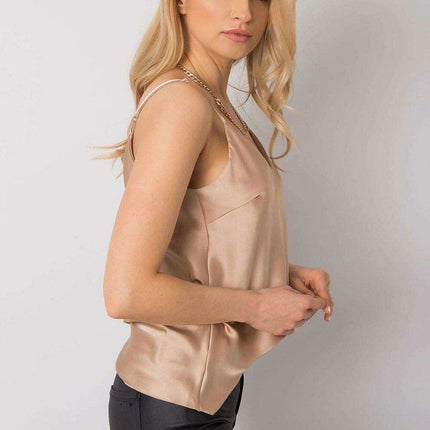 Stylish Adjustable Strap Black Summer Tee - Très Elite