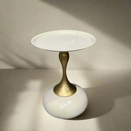 Stylish All-Weather Coffee Table with Sturdy Metal Frame - No Assembly Needed- Très Elite- Très Elite