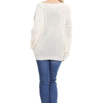 Stylish Boat Neck Knit Sweater for Expecting Mothers - Très Elite
