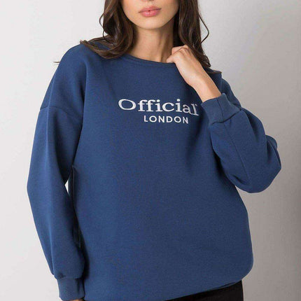Stylish Comfort Inscribed Sweatshirt - Très Elite