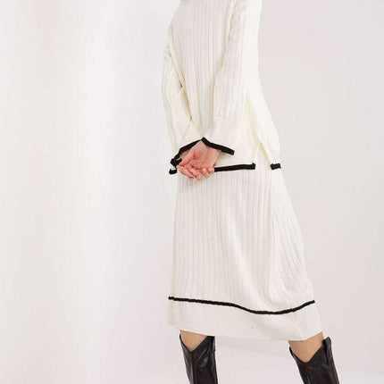 Stylish Contrast-Knitwear Set for Effortless Elegance - Très Elite