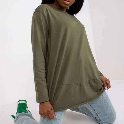 Stylish Cotton Blend Women's Top - Effortless Elegance and Comfort - Très Elite