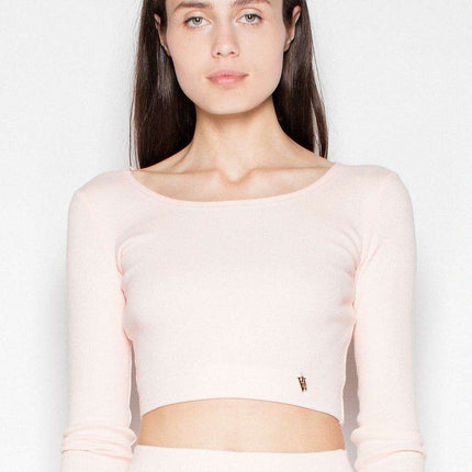 Stylish Cotton Crop Top and Pencil Skirt Set - Très Elite