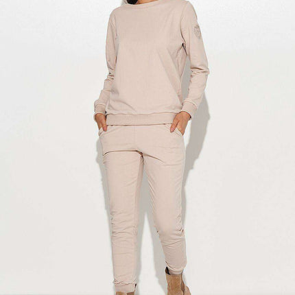 Stylish Cotton Knit Ensemble by Numinou - Très Elite