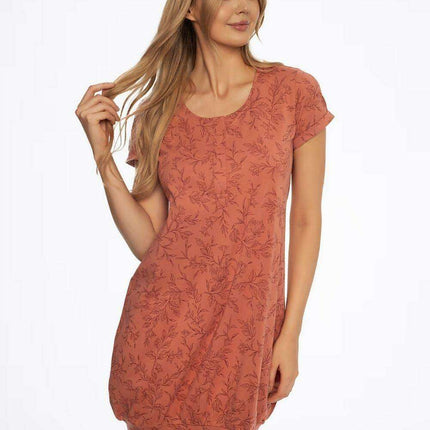 Stylish Cotton Nursing Nightgown - Fashionable T-shirt for New Moms - Très Elite