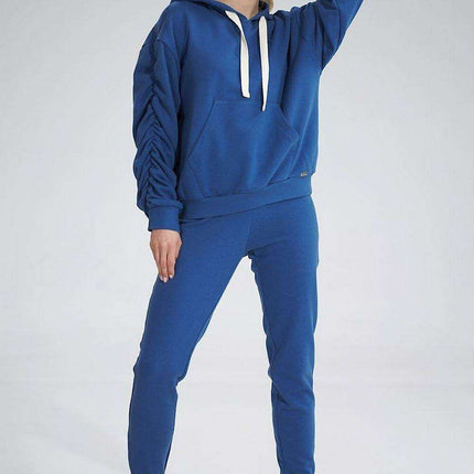 Stylish Cotton Tracksuit Trousers with Wide Elastic Waistband - Très Elite