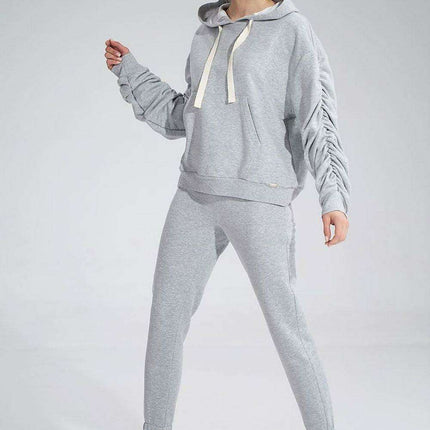 Stylish Cotton Tracksuit Trousers with Wide Elastic Waistband - Très Elite