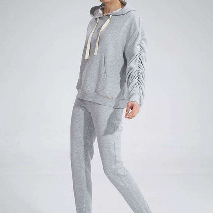 Stylish Cotton Tracksuit Trousers with Wide Elastic Waistband - Très Elite