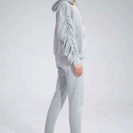 Stylish Cotton Tracksuit Trousers with Wide Elastic Waistband - Très Elite