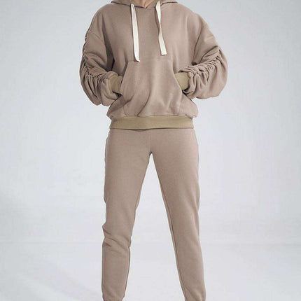 Stylish Cotton Tracksuit Trousers with Wide Elastic Waistband - Très Elite