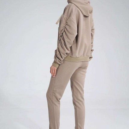 Stylish Cotton Tracksuit Trousers with Wide Elastic Waistband - Très Elite
