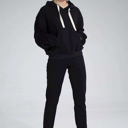 Stylish Cotton Tracksuit Trousers with Wide Elastic Waistband - Très Elite